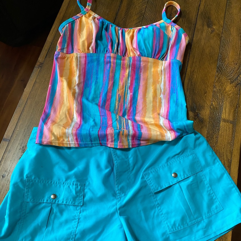 Kim Rogers 2 piece bathing suit
